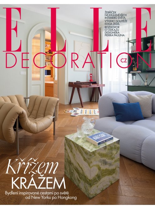 AKTUÁLNÍ VYDÁNÍ ELLE DECORATION 01/2026