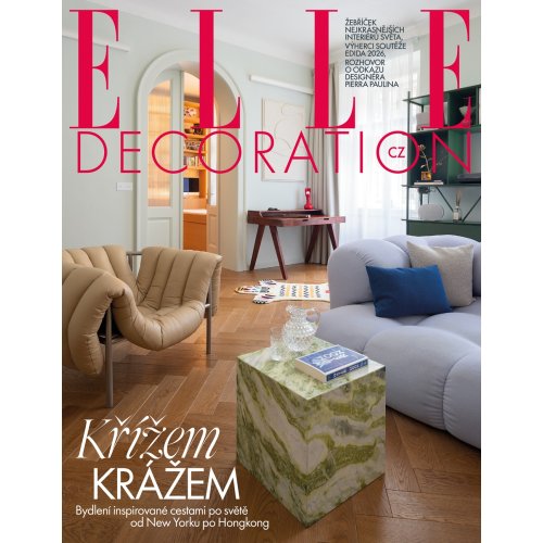 ROČNÍ PŘEDPLATNÉ ELLE DECORATION SE SLEVOU (4 VYDÁNÍ) + DIGITÁLNÍ VERZE ZDARMA