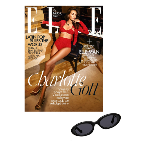 ROČNÍ PŘEDPLATNÉ ELLE + BRÝLE FURIOSA GINZA + DIGI VERZE ZDARMA