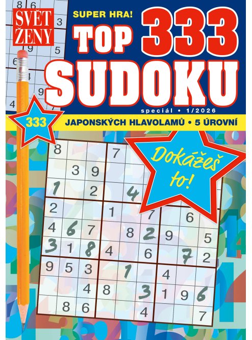 Křížovky Svět ženy 333 sudoku