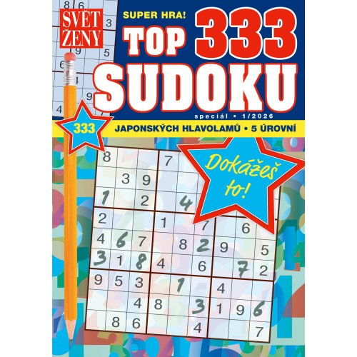 Křížovky Svět ženy 333 sudoku