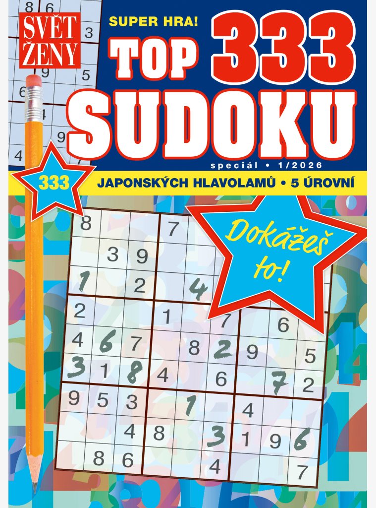 Křížovky Svět ženy 333 sudoku