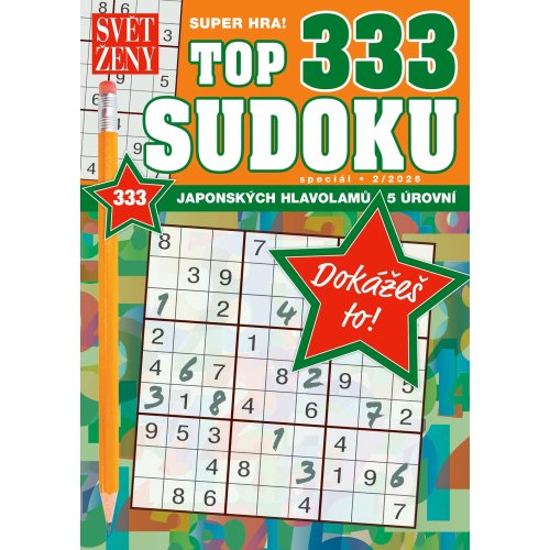 Křížovky Svět ženy 333 sudoku