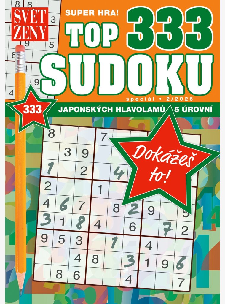 Křížovky Svět ženy 333 sudoku