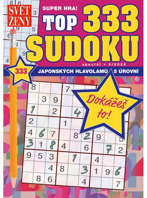 Křížovky Svět ženy 333 sudoku