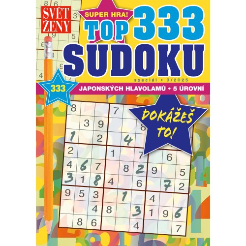Křížovky Svět ženy 333 sudoku