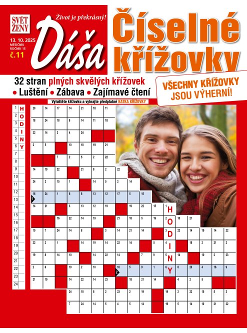 Roční předplatné Dáša Číselné křížovky se slevou