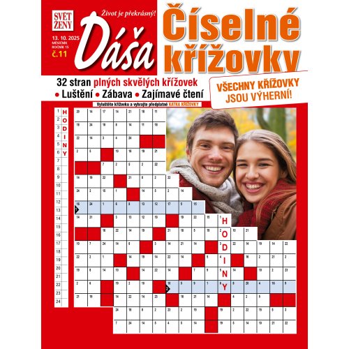 Roční předplatné Dáša Číselné křížovky se slevou