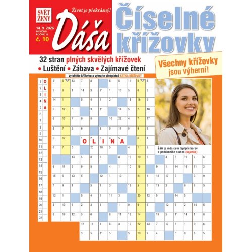 Roční předplatné Dáša Číselné křížovky se slevou