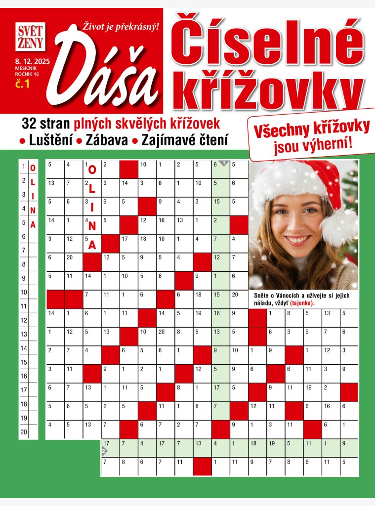 Dáša Číselné křížovky