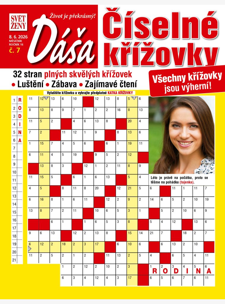 Dáša Číselné křížovky