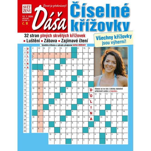 Roční předplatné Dáša Číselné křížovky se slevou
