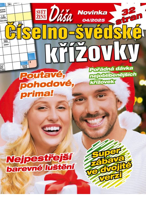 Roční předplatné Dáša Číselno-švédské křížovky se slevou