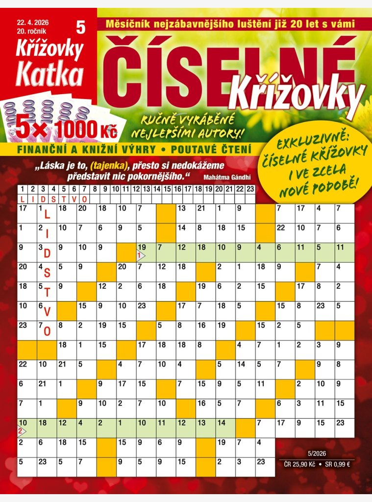 Katka Číselné křížovky