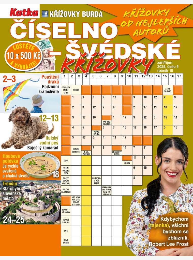 Katka Číselno-švédské křížovky Katka Číselno-švédské křížovky