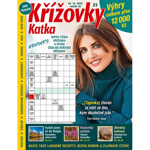 Roční předplatné Katka Křížovky se slevou Roční předplatné Katka Křížovky se slevou