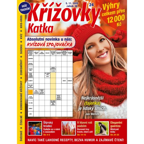 Roční předplatné Katka Křížovky se slevou