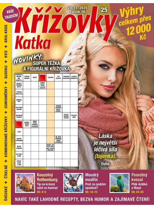 Roční předplatné Katka Křížovky se slevou