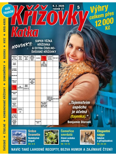 Roční předplatné Katka Křížovky se slevou