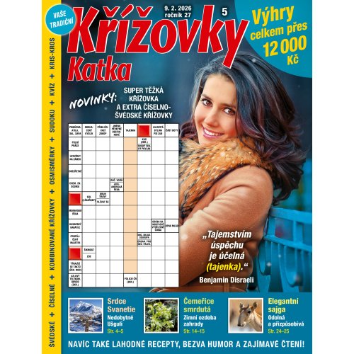 Roční předplatné Katka Křížovky se slevou