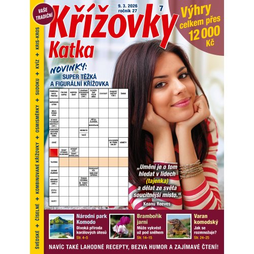 Roční předplatné Katka Křížovky se slevou