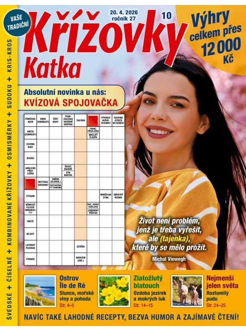 Roční předplatné Katka Křížovky se slevou