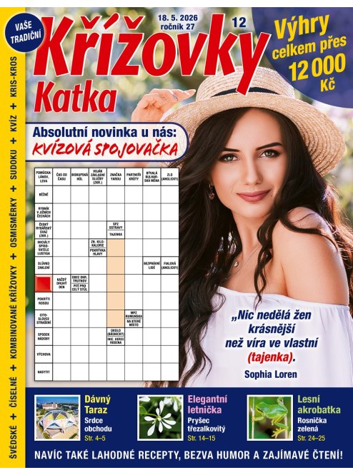 Roční předplatné Katka Křížovky se slevou