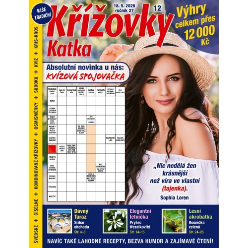 Roční předplatné Katka Křížovky se slevou