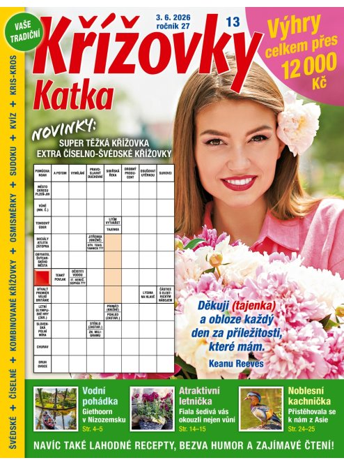 Roční předplatné Katka Křížovky se slevou