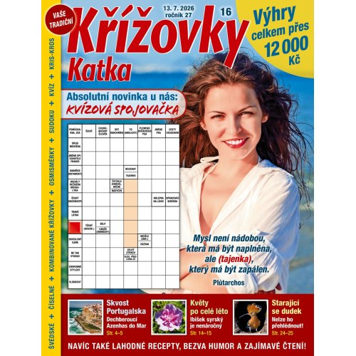 Roční předplatné Katka Křížovky se slevou