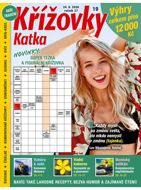 Roční předplatné Katka Křížovky se slevou