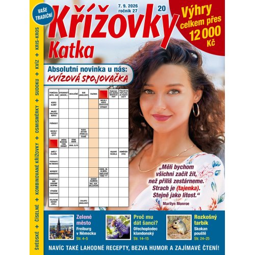 Roční předplatné Katka Křížovky se slevou