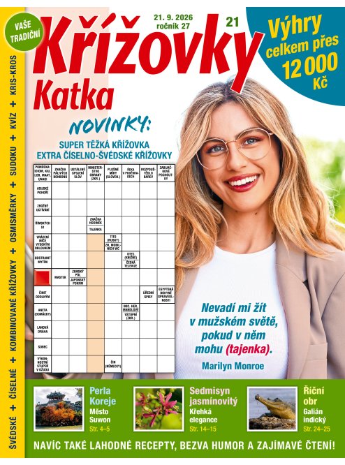 Roční předplatné Katka Křížovky se slevou