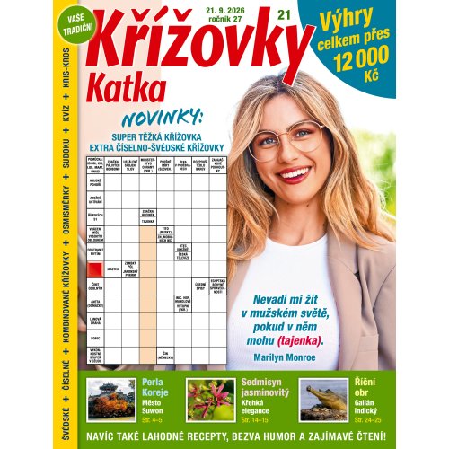 Roční předplatné Katka Křížovky se slevou