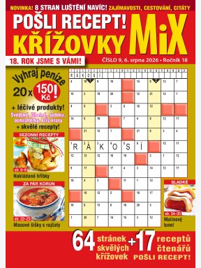 Pošli recept Mix křížovky