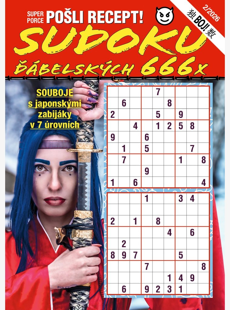 Pošli recept Superporce Sudoku