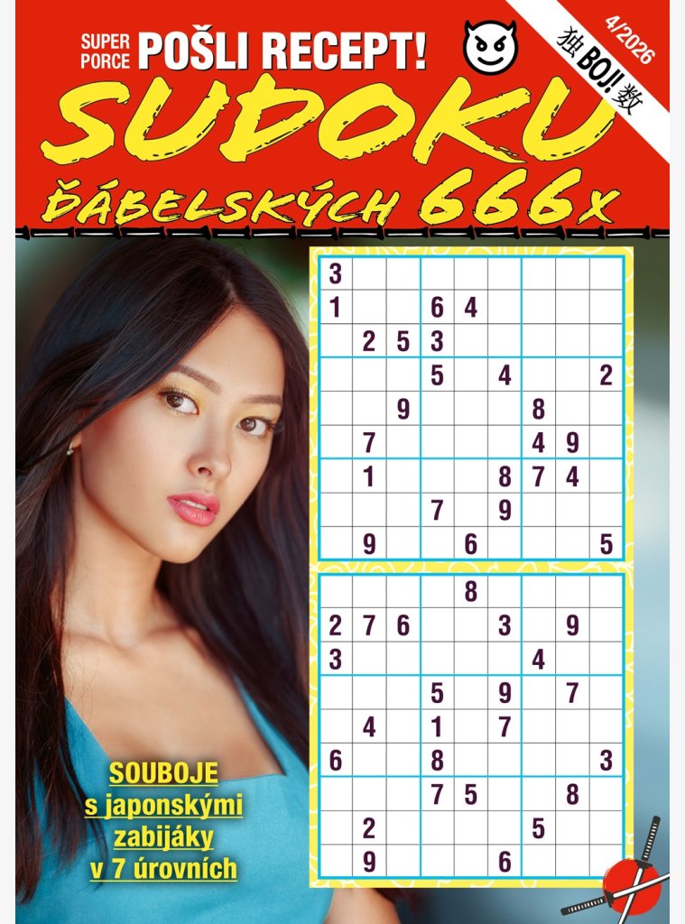 Pošli recept Superporce Sudoku