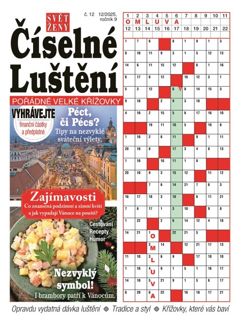 Roční předplatné Svět ženy Číselné Luštění se slevou