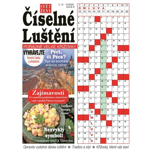 Roční předplatné Svět ženy Číselné Luštění se slevou