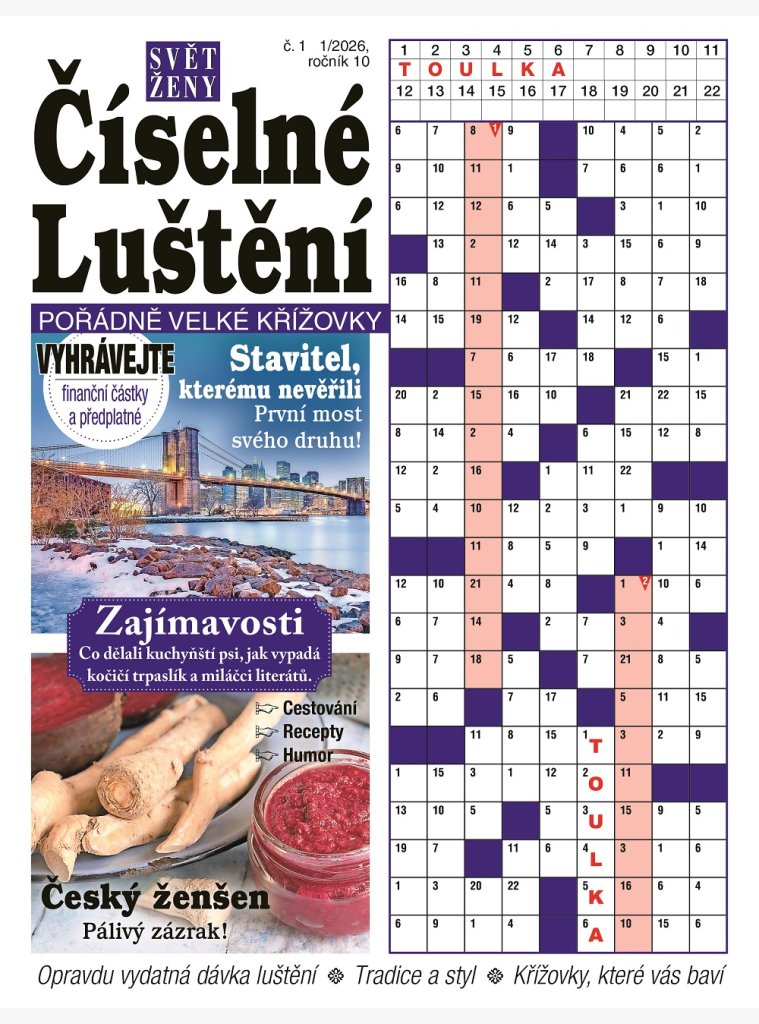 Svět ženy Číselné Luštění