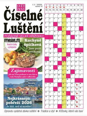 Svět ženy Číselné Luštění