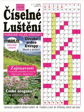 Svět ženy Číselné Luštění Svět ženy Číselné Luštění