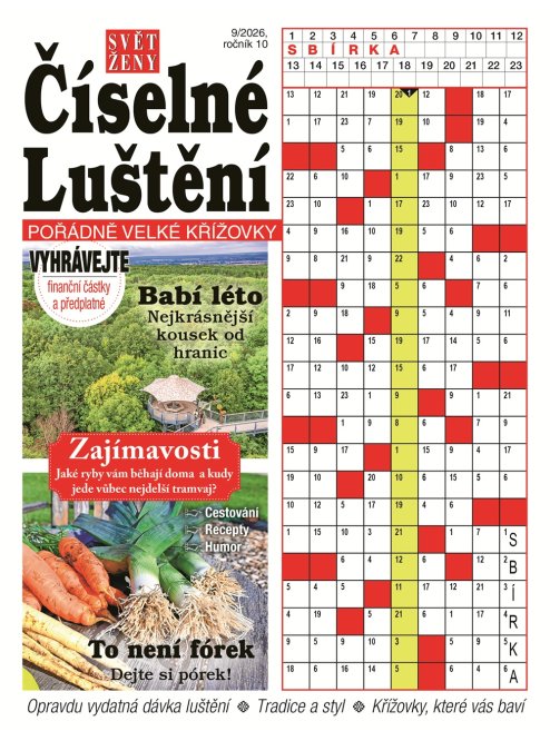 Roční předplatné Svět ženy Číselné Luštění se slevou