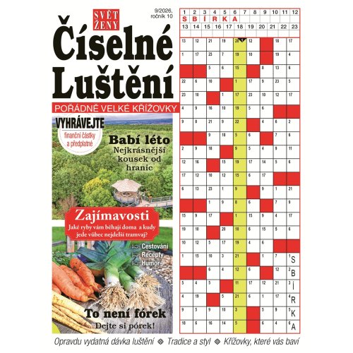 Roční předplatné Svět ženy Číselné Luštění se slevou