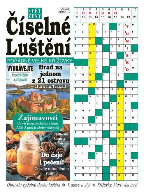 Roční předplatné Svět ženy Číselné Luštění se slevou