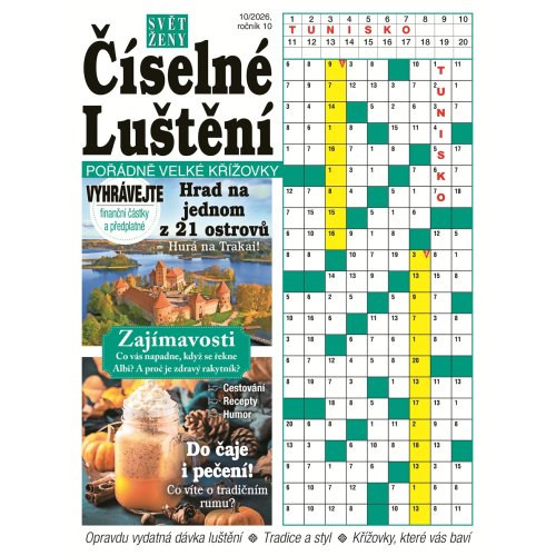 Roční předplatné Svět ženy Číselné Luštění se slevou