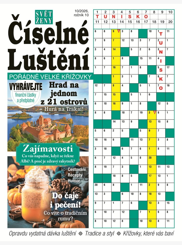 Svět ženy Číselné Luštění