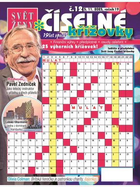 Svět ženy Číselné křížovky