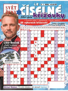 Svět ženy Číselné křížovky