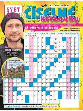 Svět ženy Číselné křížovky